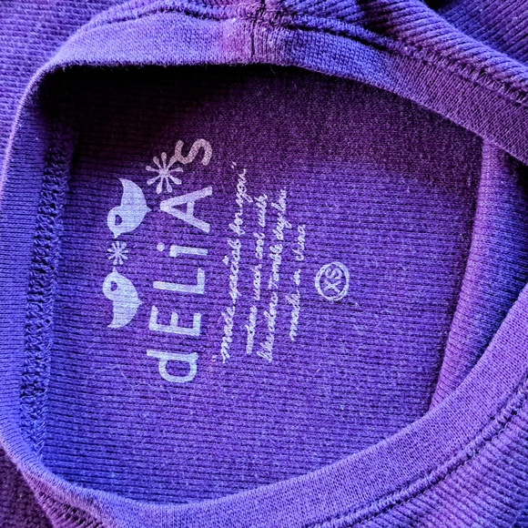 Delia's long sleeved thermal tshirts with thumb holes - Picture 7 of 7